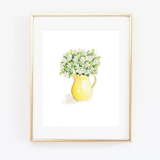 Emily Lex | Print | Daisies Watercolor