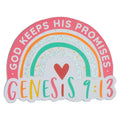 Christian Art Gifts | Magnet | Rainbow God Keeps His Promises Gen. 9:13