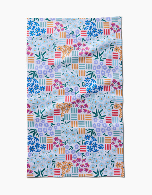 Geometry | Tea Towel | Floral Garden