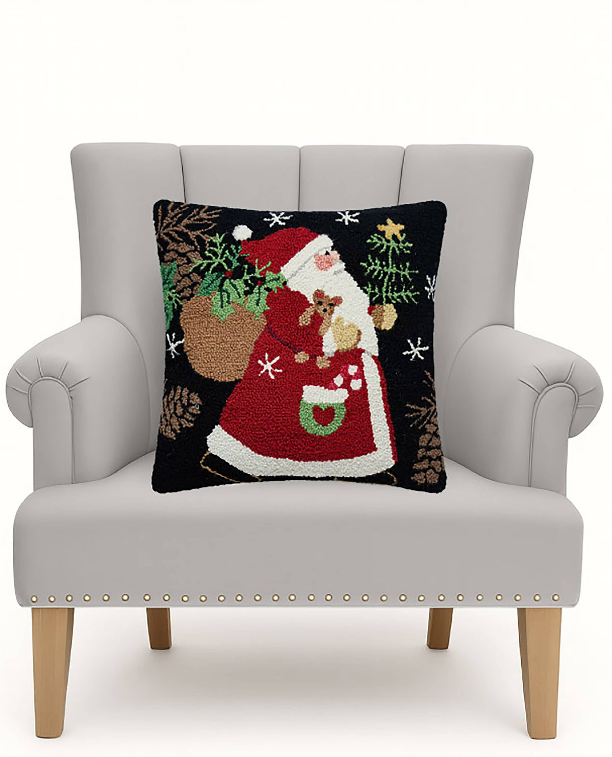 Winter Palette Hook Pillow - Susan Winget