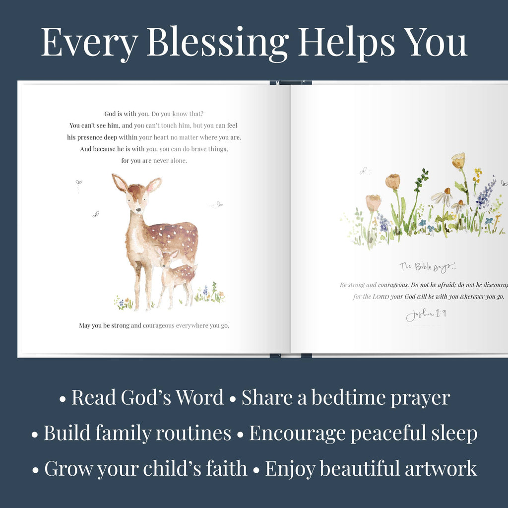 Bedtime Blessings for Little Ones: Hardcover / English