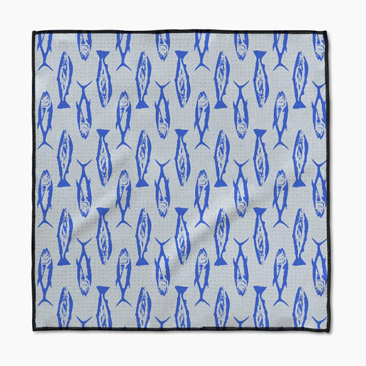 Geometry Coastal Catch Paw Towel