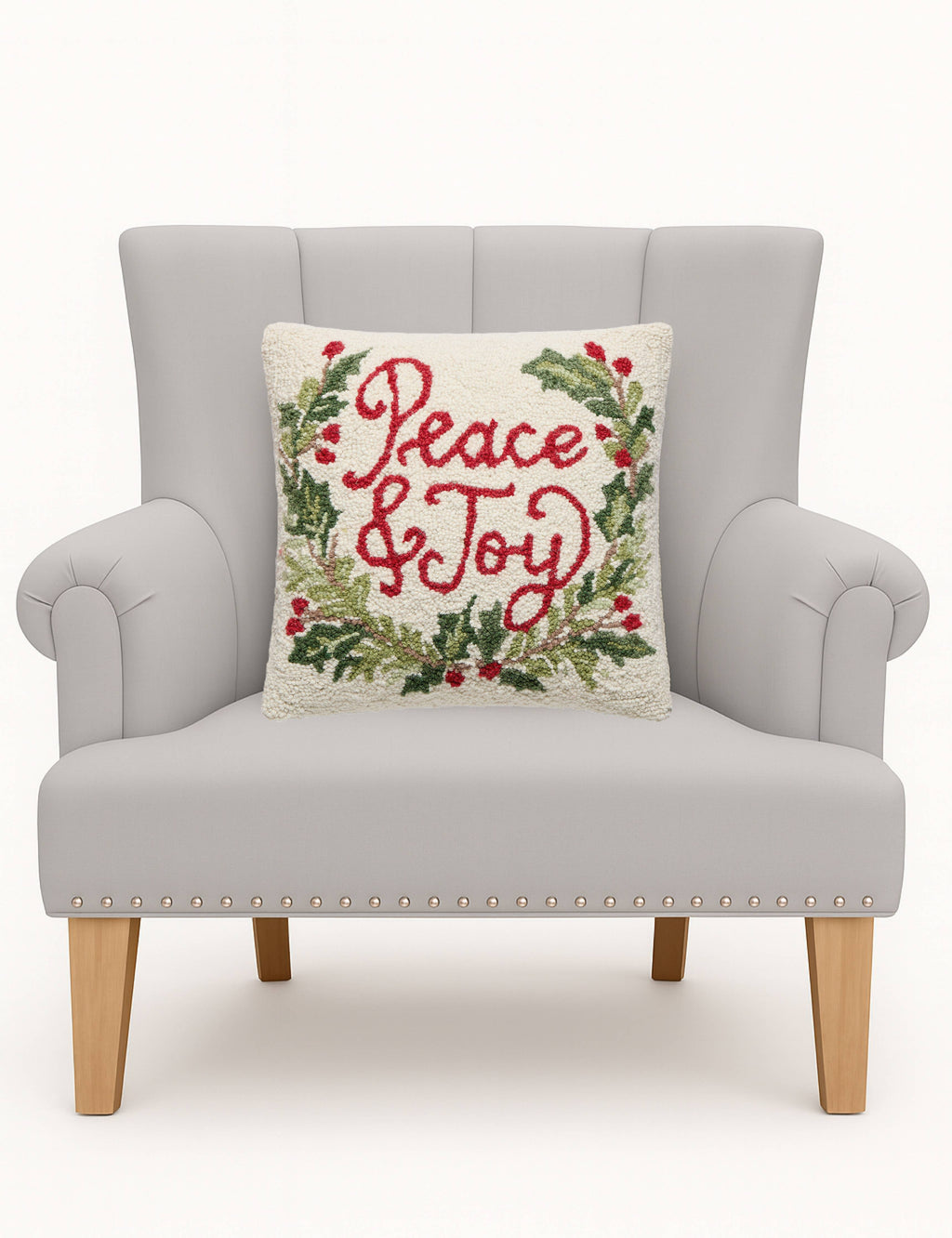 Peace & Joy Hook Pillow