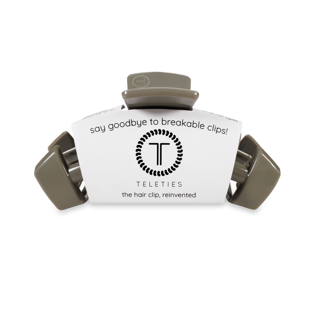 Teleties | Classic Hair Clip | Medium | Sage it Ain't So