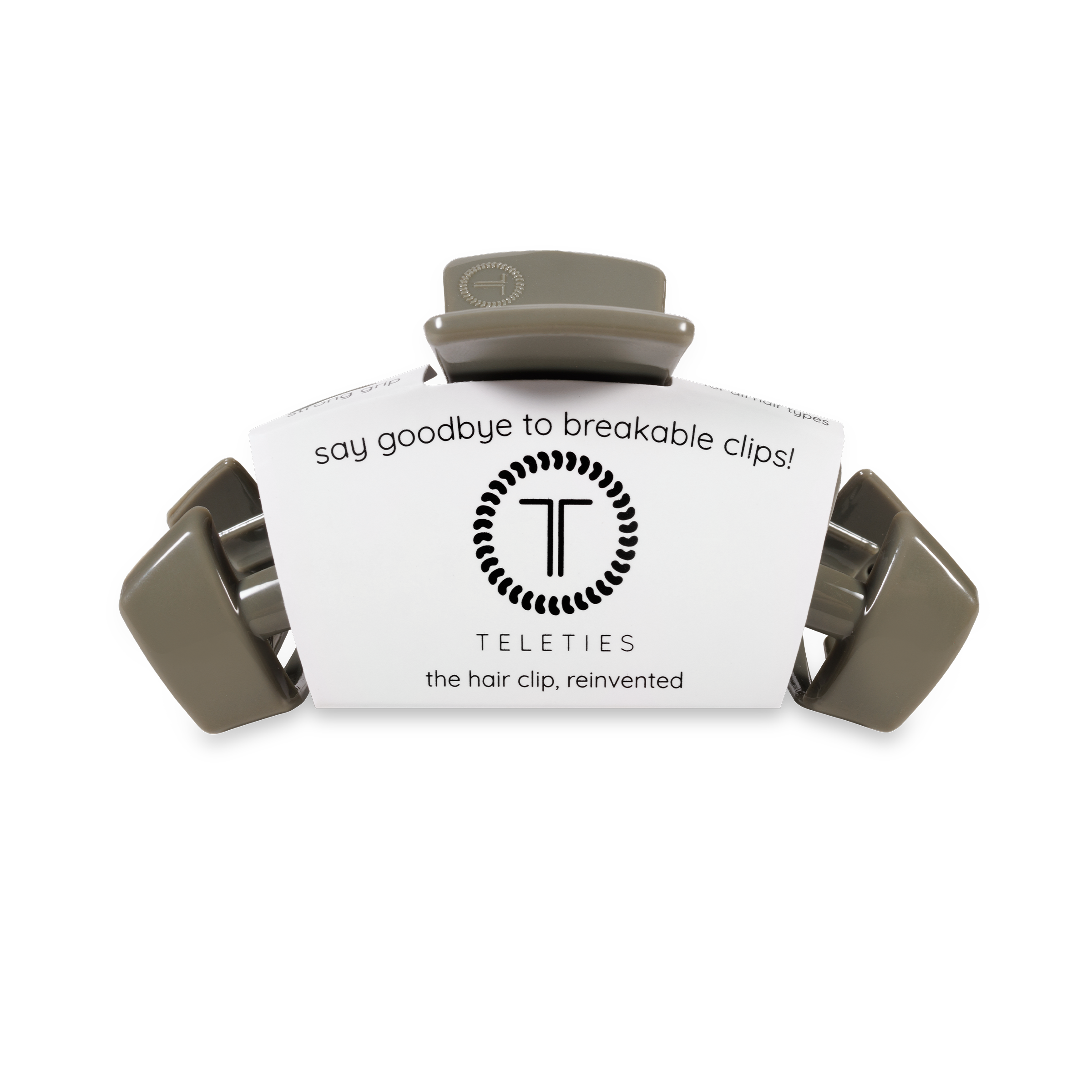 Teleties | Classic Hair Clip | Medium | Sage it Ain't So