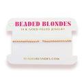 Beaded Blondes | April Crystal Birthstone Bracelet | Standard 6.75