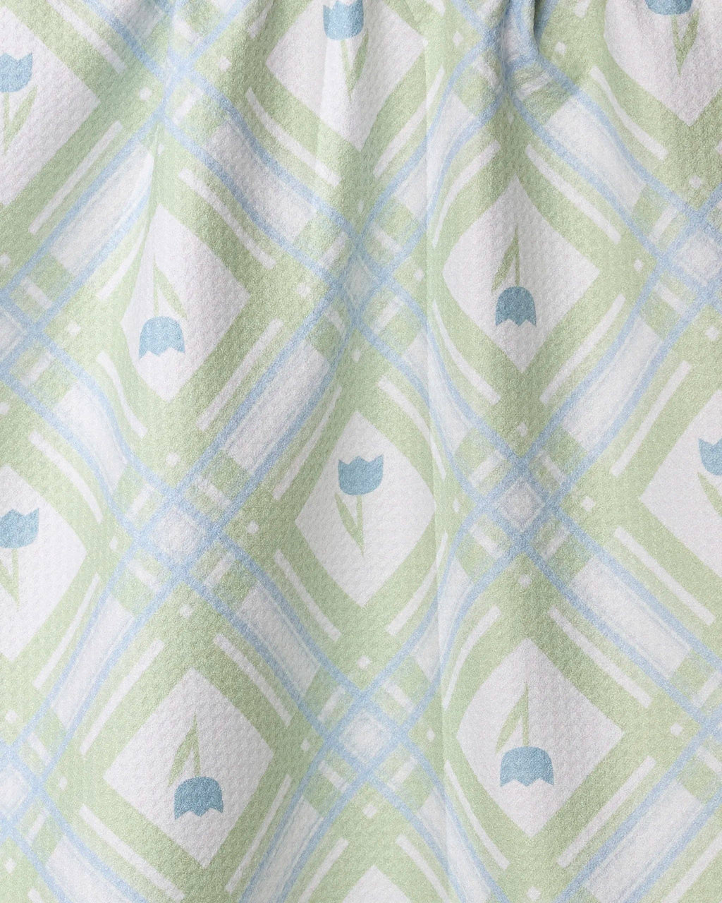 Geometry | Tea Towel | Tulip Lattice