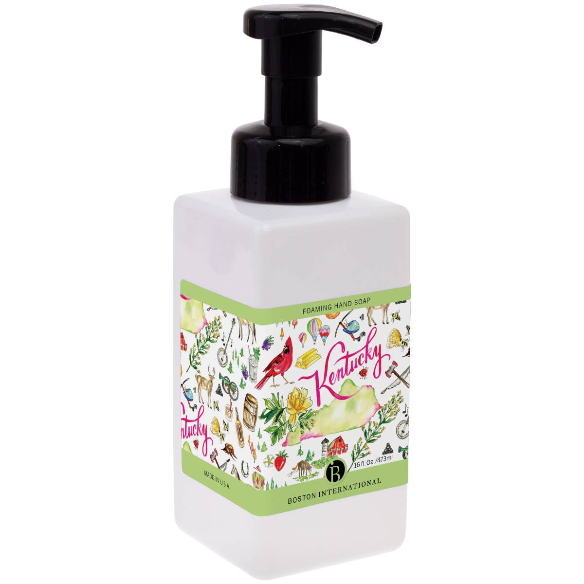 Boston International Kentucky State Foaming Hand Soap 16 oz.