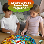 Quokka Round Floor Puzzle for Kids | Dinos