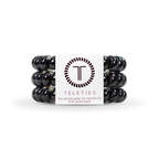 Spiral Hair Coils | Large | Jet Black Hair Ties