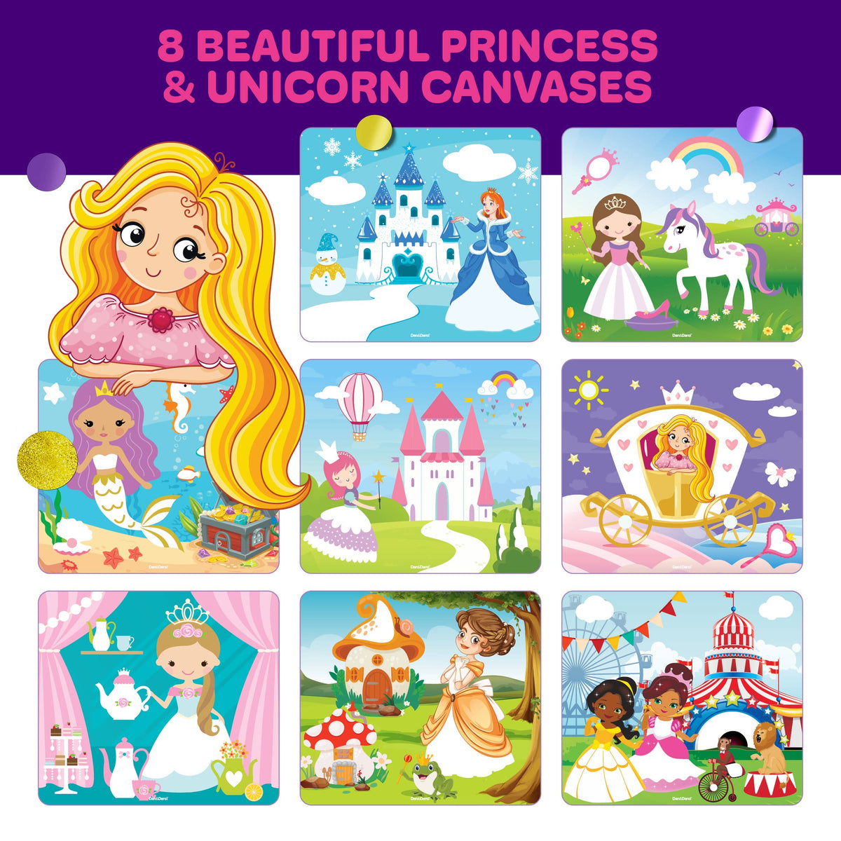 Dan & Darci | Dot Sticker Art Book for Kids