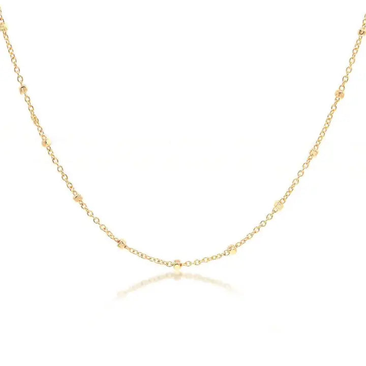 Savvy Bling Beaded Minimalist Necklace