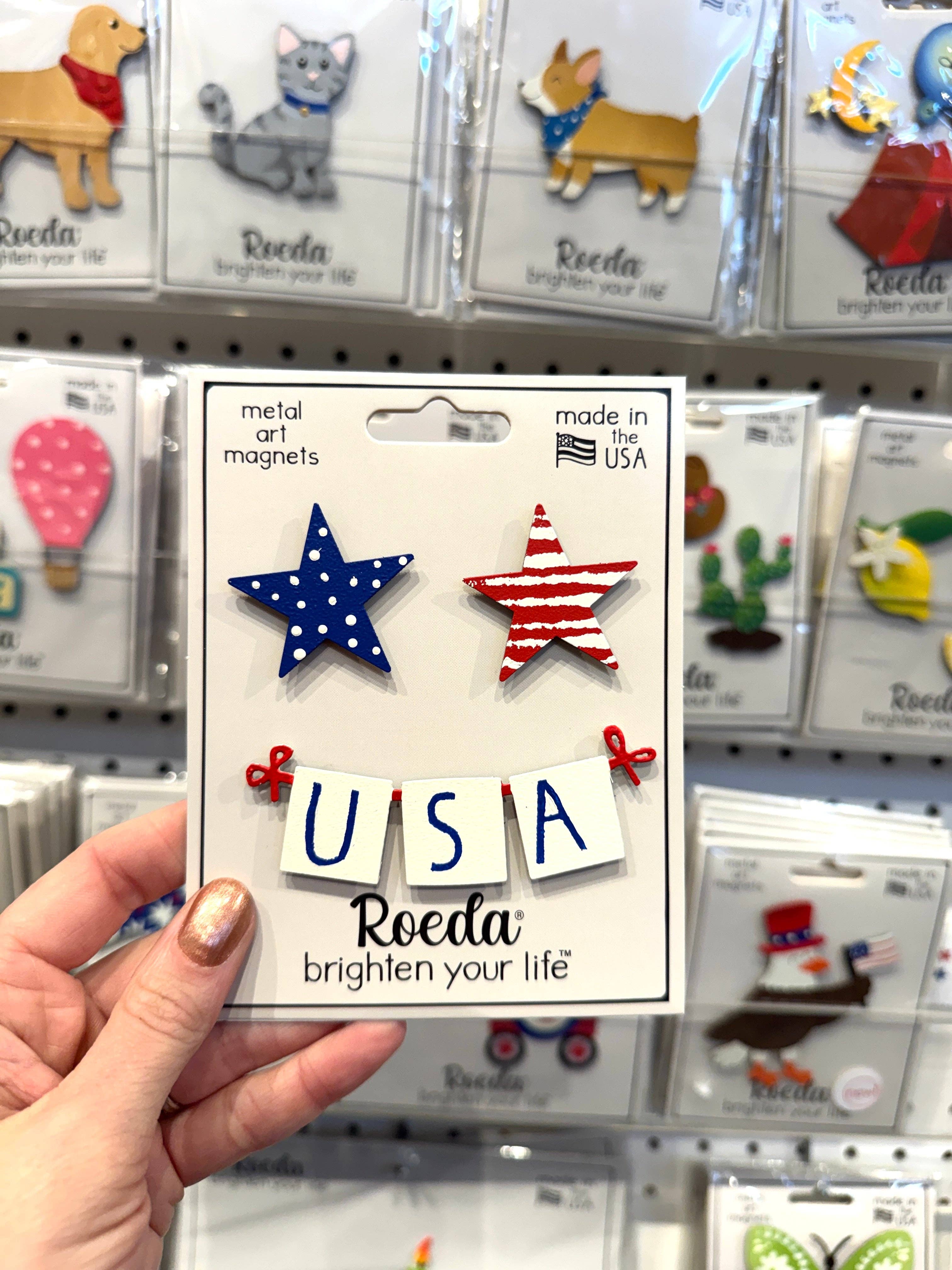 Roeda Studios | Banner Magnet | USA