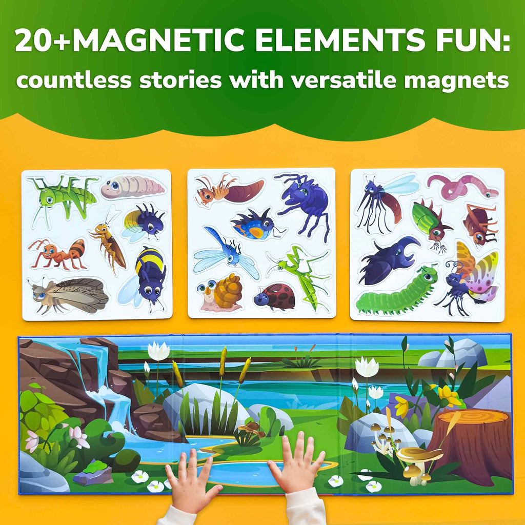 Quokka Travel Magnetic Book | Bugs