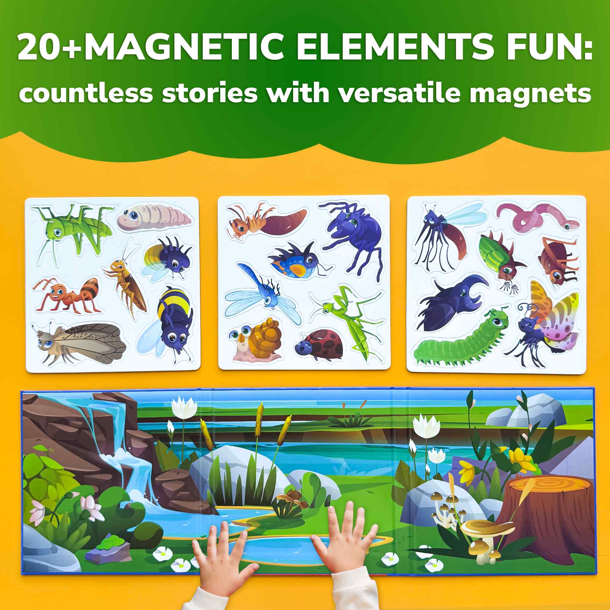 Quokka Travel Magnetic Book | Bugs