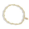 Savvy Bling | Bracelet | Gold Filled Beaded | 3mm 5mm