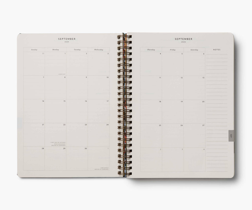 Rifle Paper Co. 2026 Gracie 17-Month Academic Softcover Spiral Planner