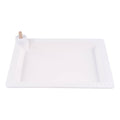 Glory Haus | Rectangular Platter | White