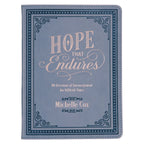 Christian Art Gifts | Hope That Endures, Faux Leather