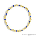 Savvy Bling | Bracelet | Gold Filled & Swarovski Crystal Beaded | 4mm/3mm