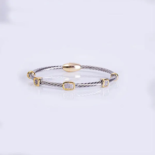 My Best Kept Jewelry Crystal Station Bangle