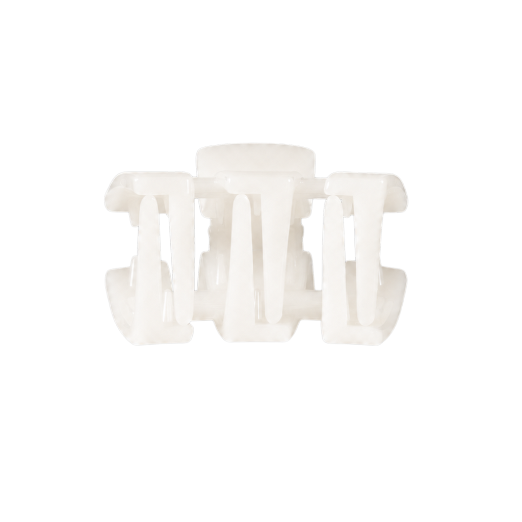 Classic Claw Clip | Coconut White | Petite