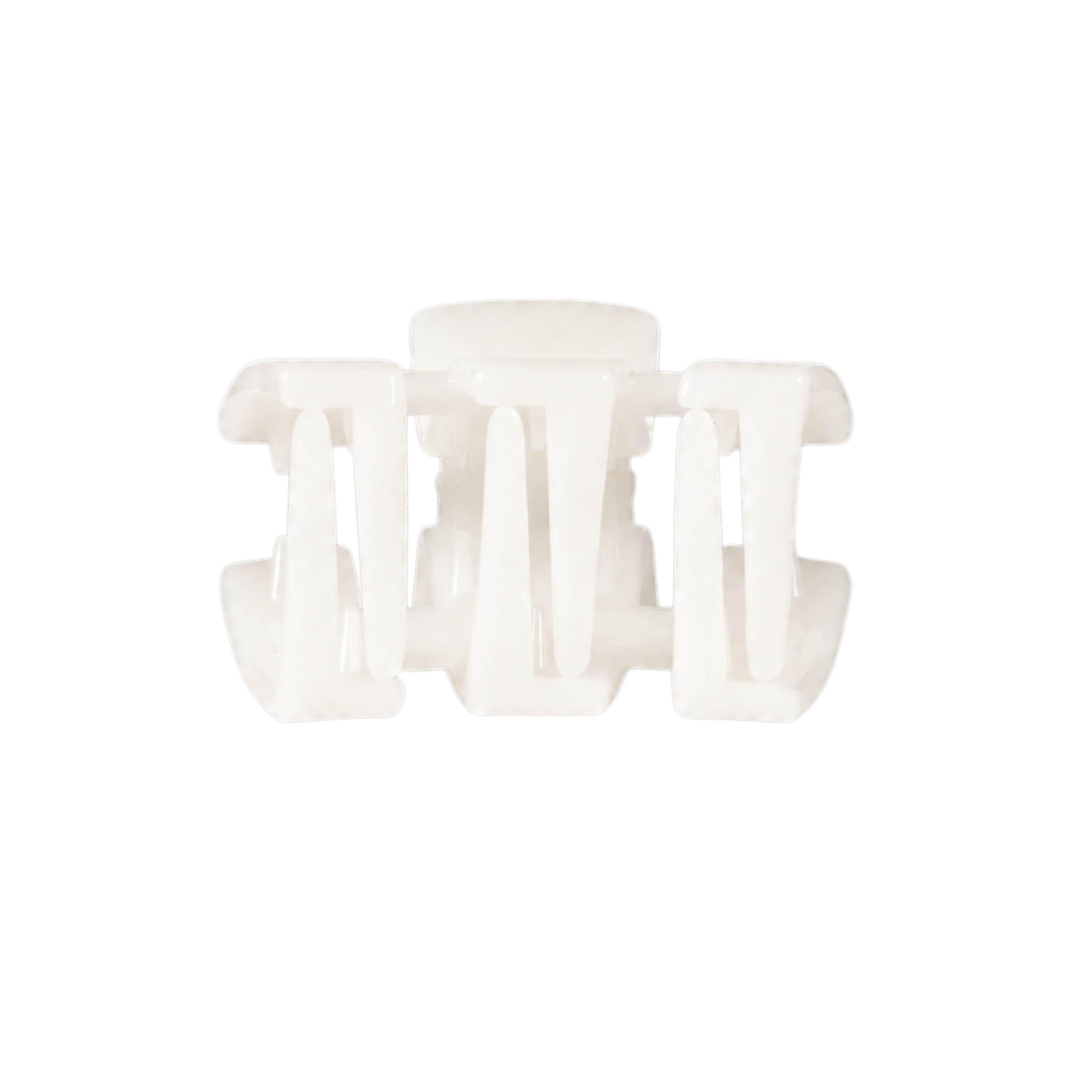 Classic Claw Clip | Coconut White | Petite