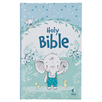 Christian Art Gifts | Bible NLT Infant, Hardcover | Blue
