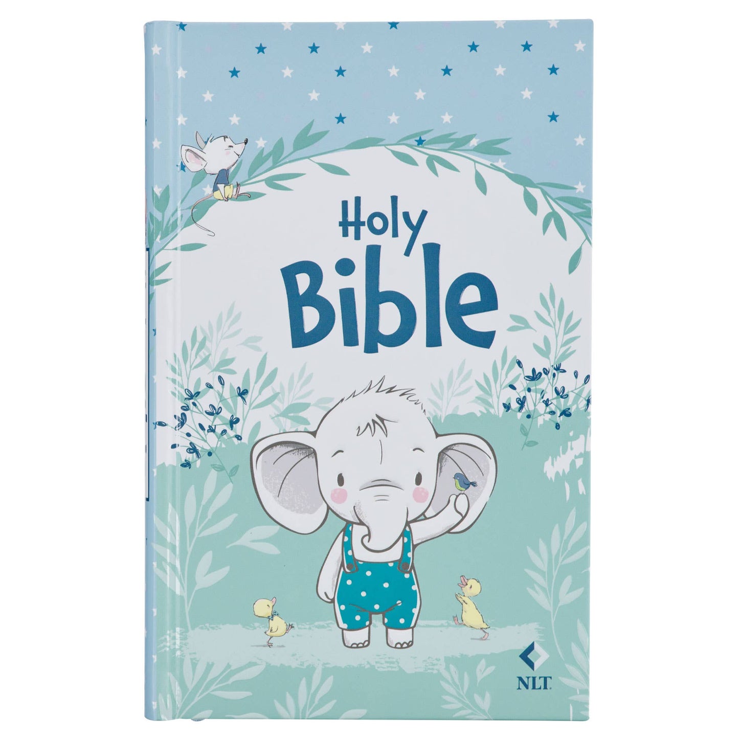 Christian Art Gifts | Bible NLT Infant, Hardcover | Blue