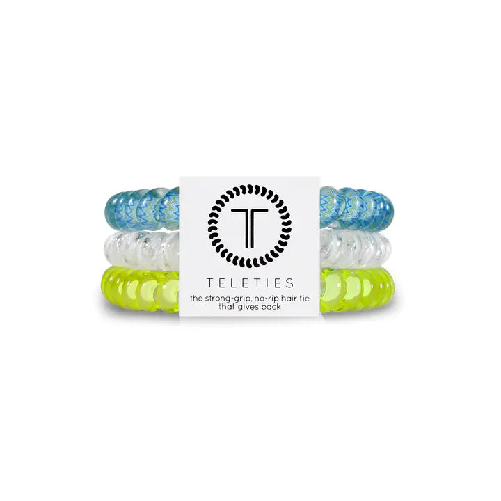 Teleties | Spiral Hair Coils | Small | Ocean Villa