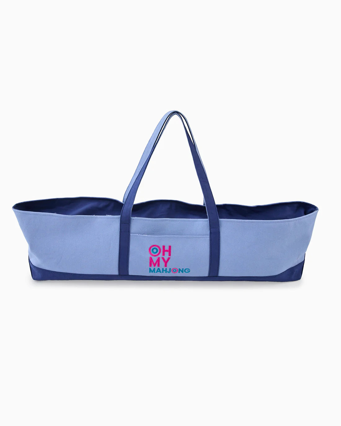 Oh My Mahjong! | Canvas Mat Storage Bag | Blue