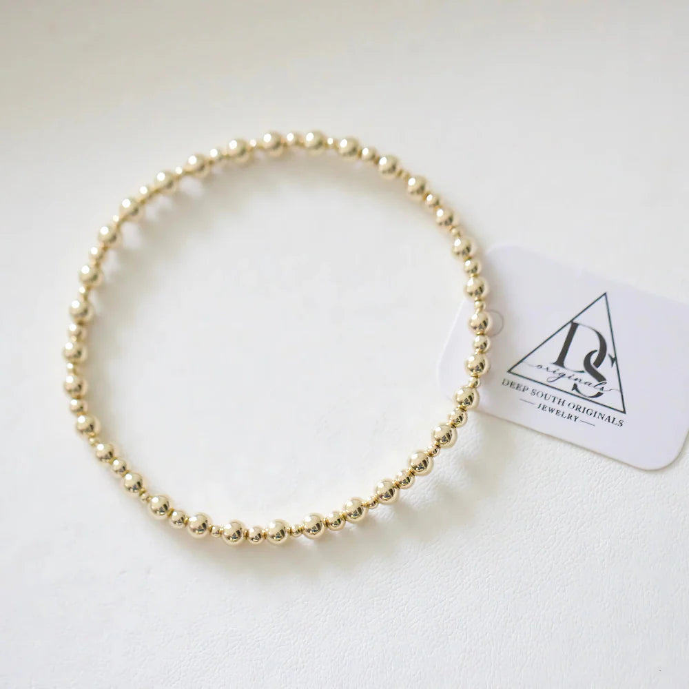 Deep South Jewelry Lizzie Bracelet 14K Gold Filled