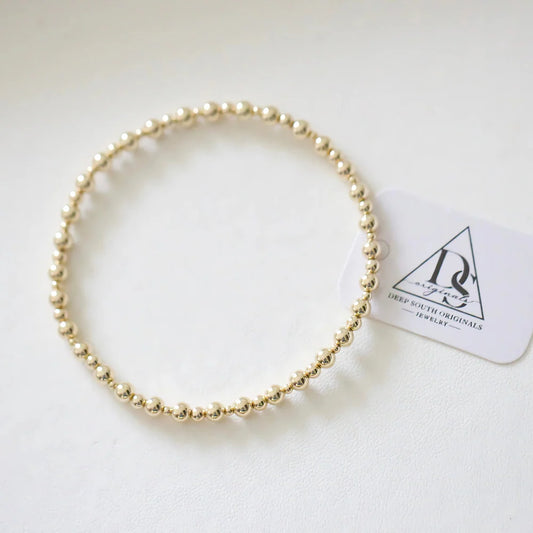 Deep South Jewelry Lizzie Bracelet 14K Gold Filled