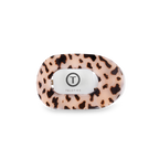 Round Flat Hair Clip | Small | Blonde Tortoise