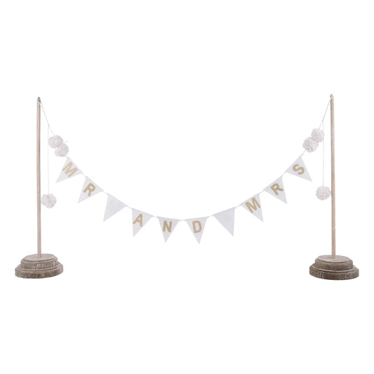 Glory Haus | Pom Pom Banner | Mr. & Mrs.