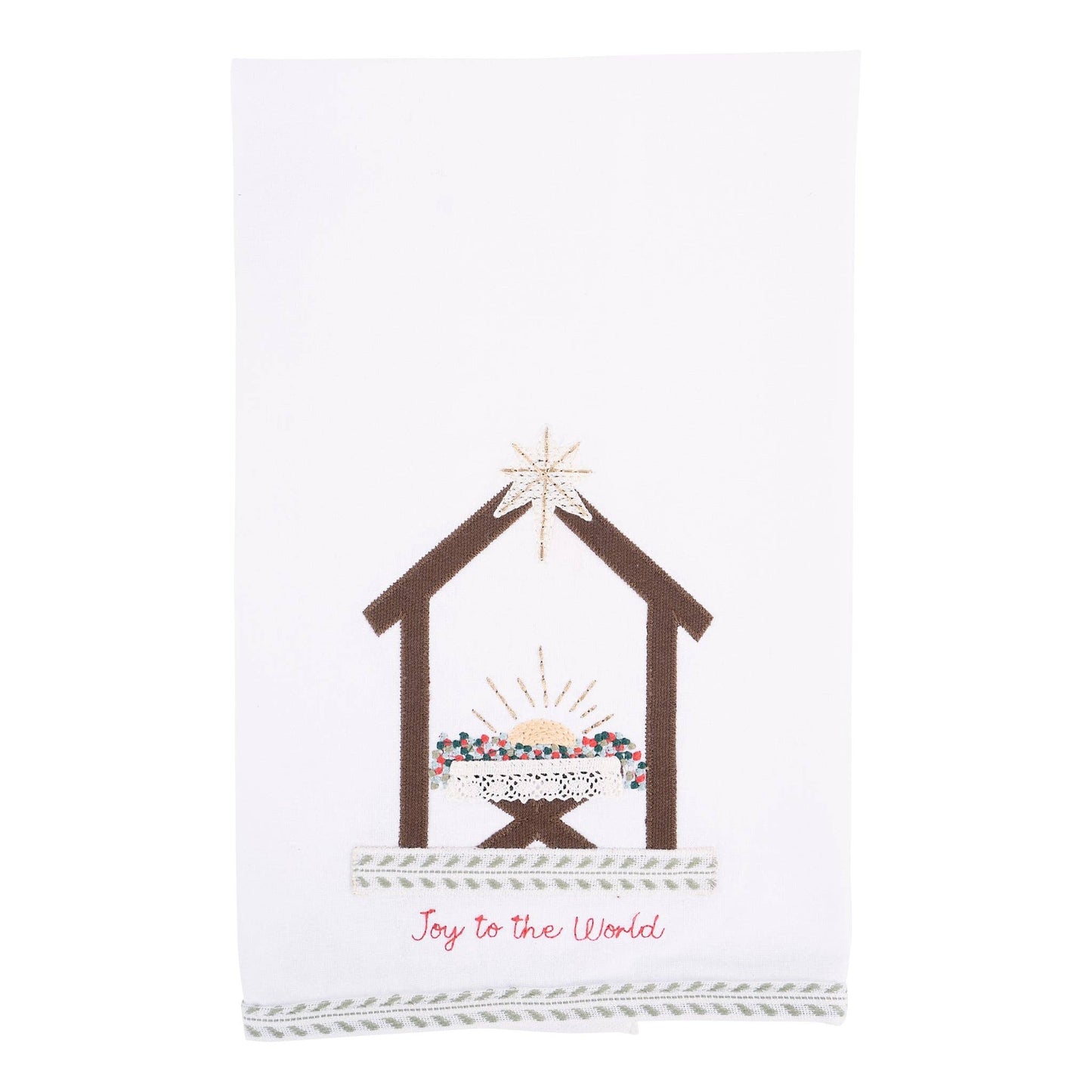 Glory Haus | Tea Towel | Joy to The World Nativity