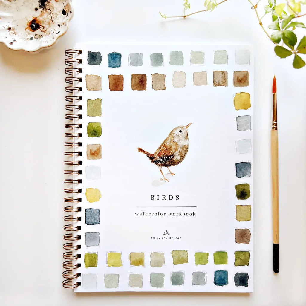 Emily Lex | Watercolor Workbook | Birds