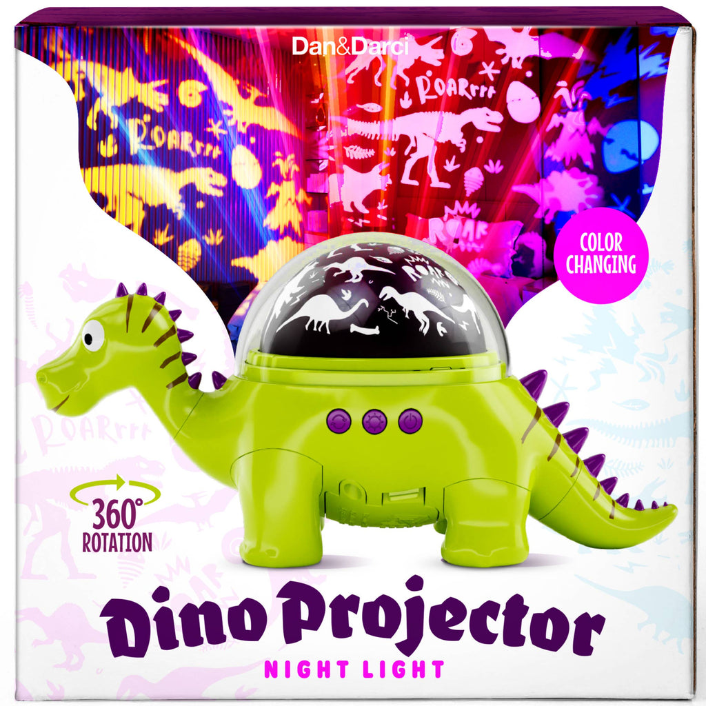 Dan & Darci | Dino Projector Night Light for Kids