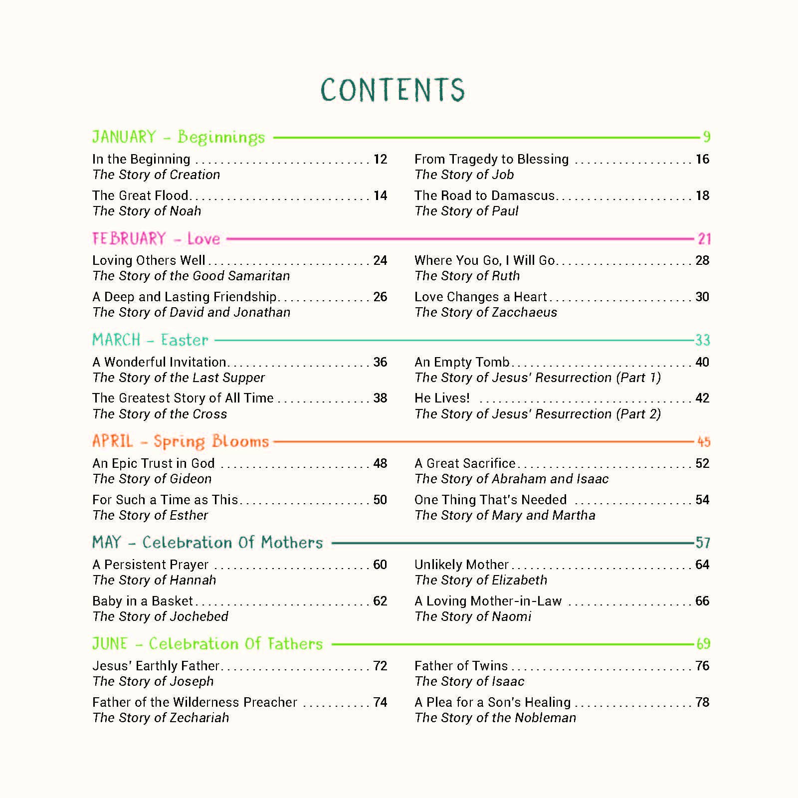 Barbour | A Year in Bible Stories