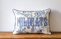 Little Birdie Home | Toile Piped Pillow | Kentucky Wildcats