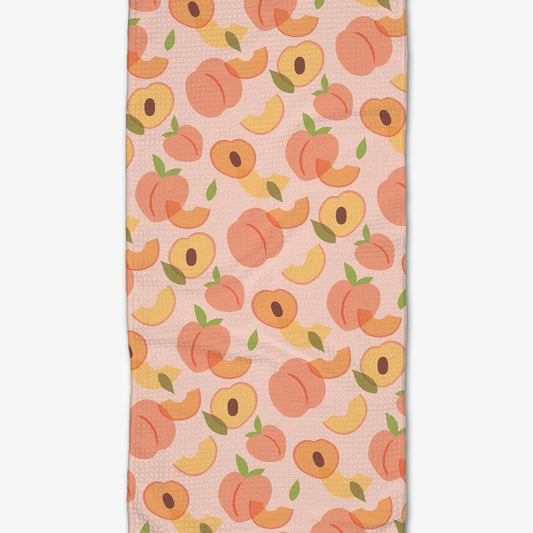 Geometry Peaches Bar Towel