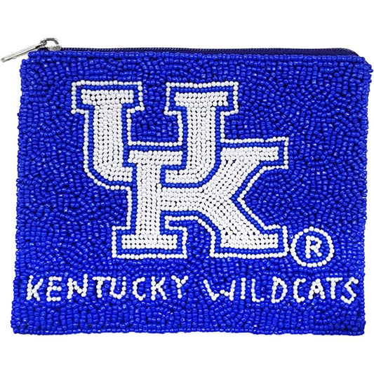 Pizzazz Inc, Kentucky Beaded Zip Pouch