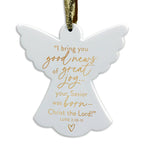 Dicksons LCP Good News Angel Ornament