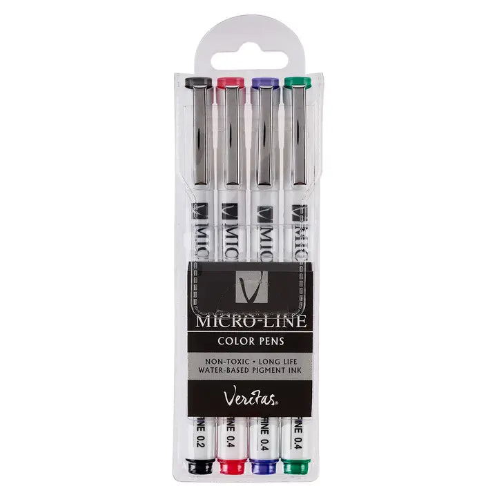 Christian Art Gifts Micro-Line Color Pens 4pc