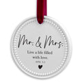 Dicksons Mr. and Mrs. Christmas Ornament