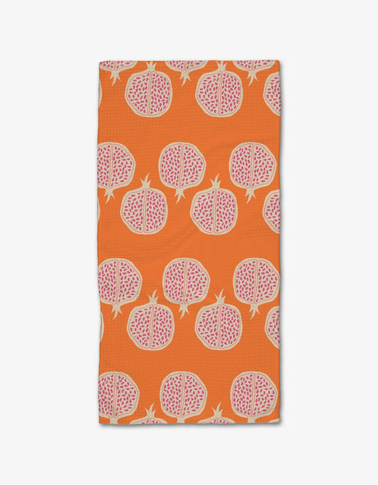 Geometry | Bar Towel | Pomegranate Parade