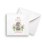French Graffiti Merry Christmas Paducah Tea Towel