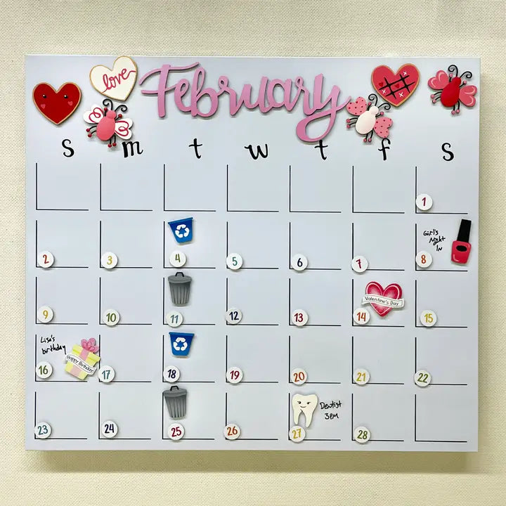 Roeda Studios Calendar Magnets Months