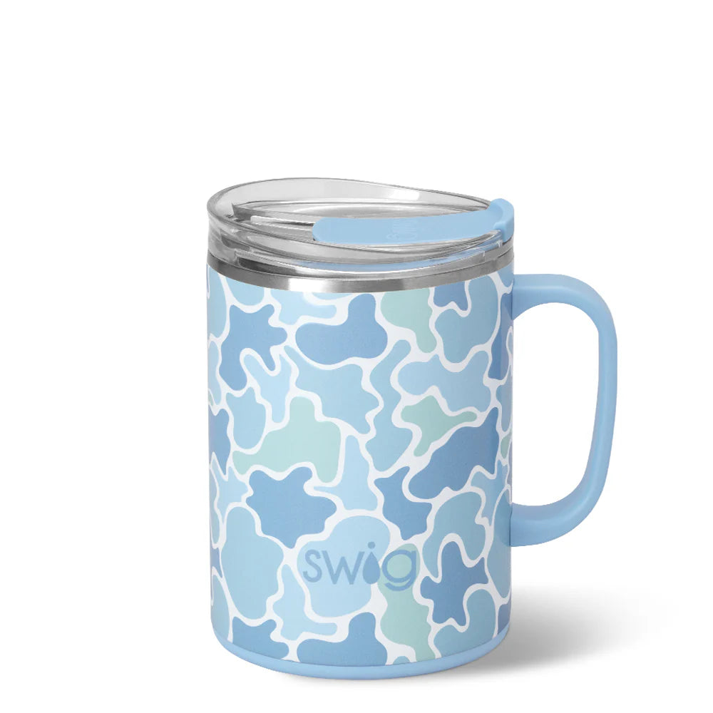 SWIG | Saltwater Camo | Camper Mug