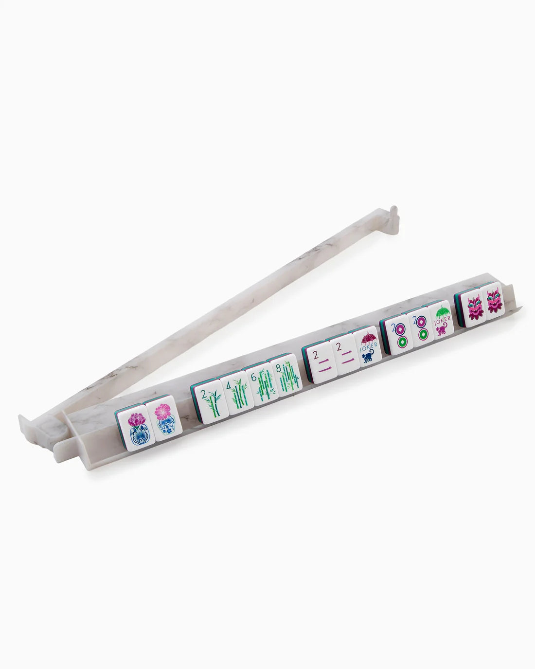 Oh My Mahjong | Carrara Rack & Pusher Set